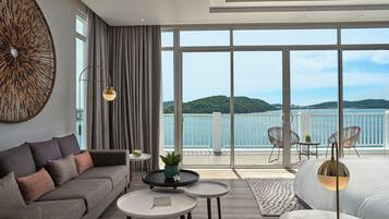 Villa, 4 habitaciones, alberca privada (On The Rock) | 3 habitaciones y sábanas de algodón egipcio