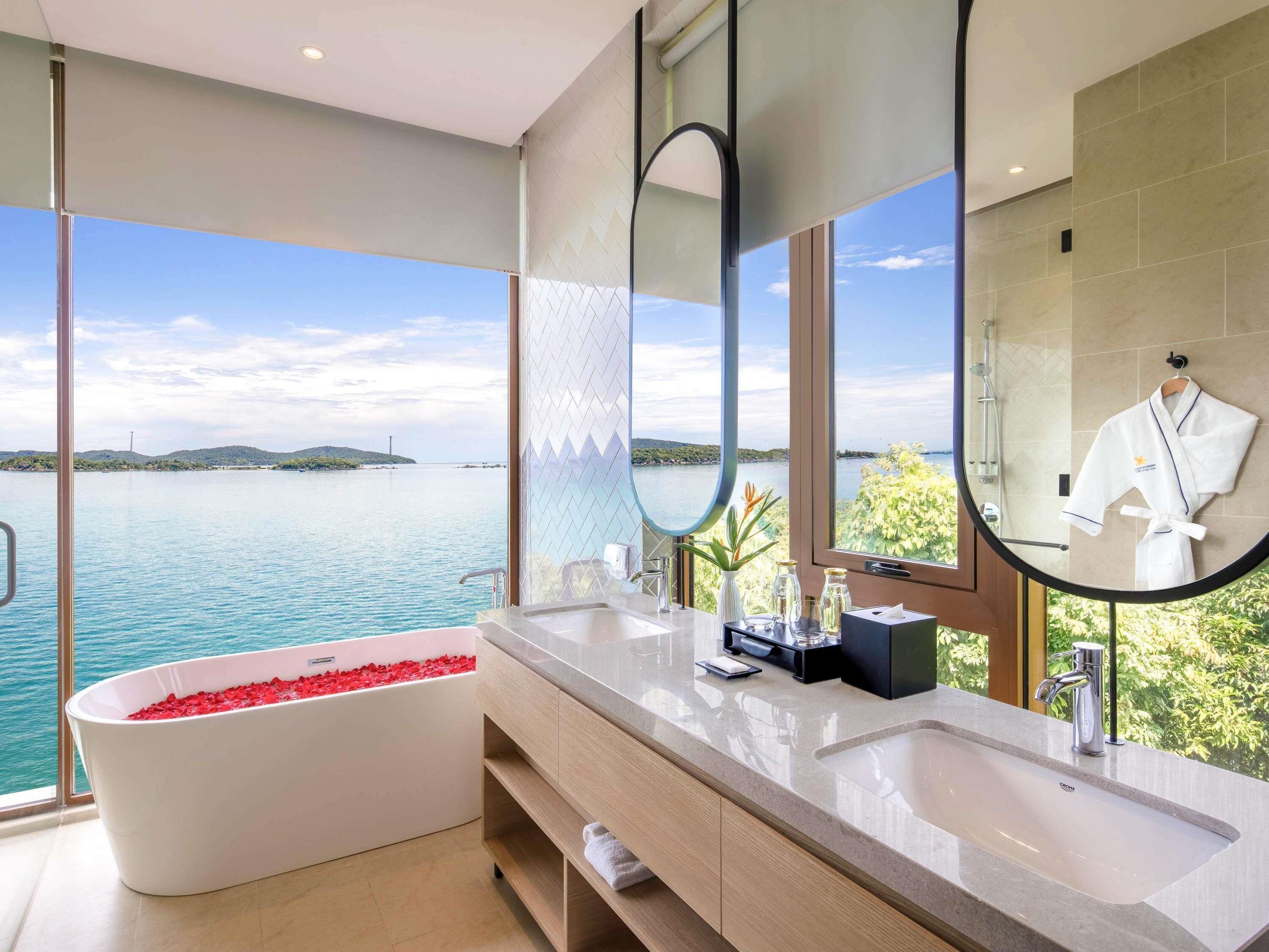 Villa, 3 habitaciones (Eden Retreat - Spa Inclusive) | 3 dormitorios, sábanas de algodón egipcio, ropa de cama de alta calidad