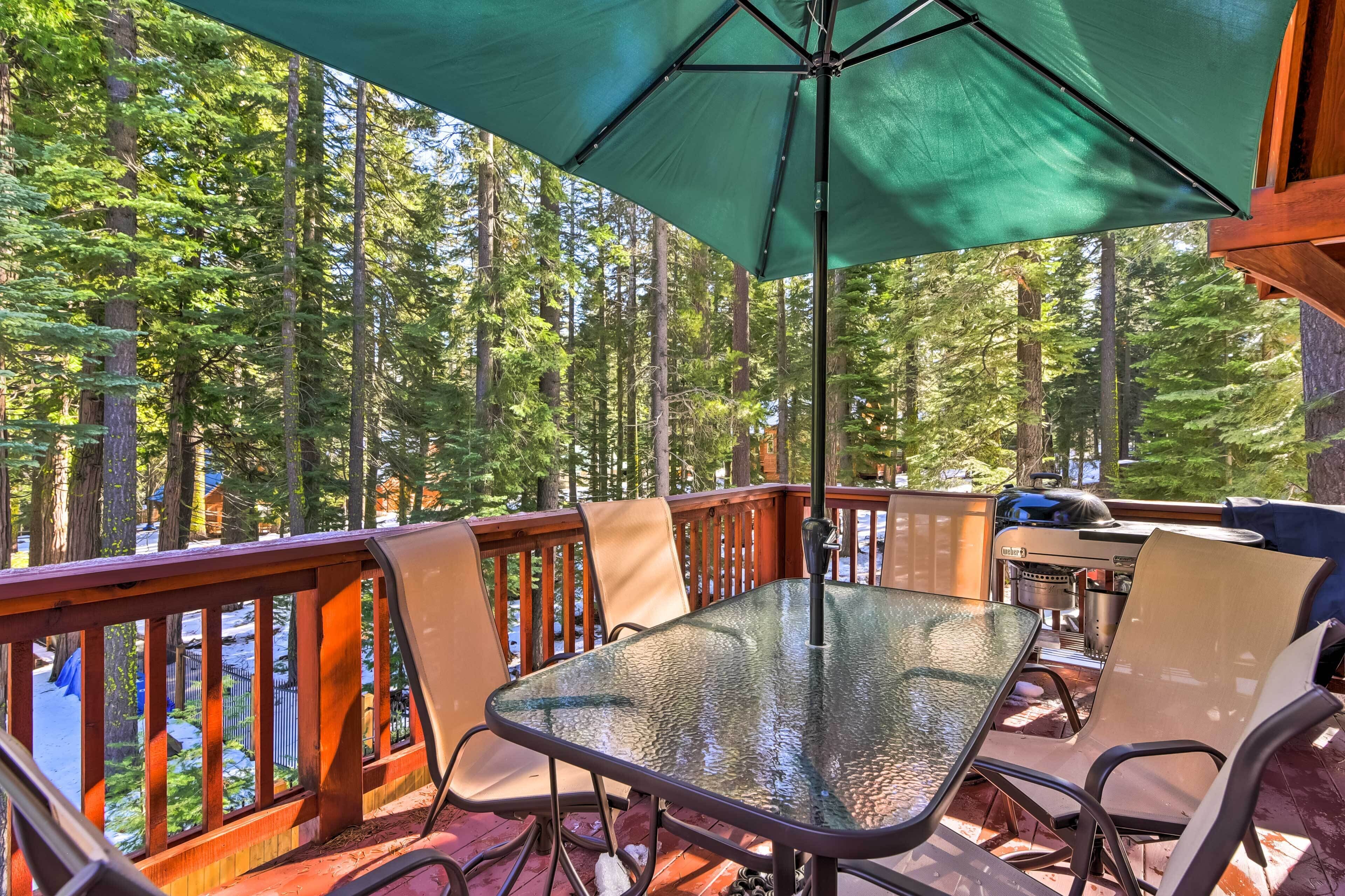 Lake Tahoe Cabin w/ Private Beach Access