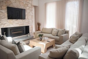 Fernseher, Kamin, Netflix, Streaming-Dienste