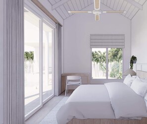 4 bedrooms, iron/ironing board, travel crib, WiFi