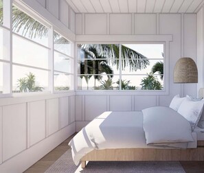 4 bedrooms, iron/ironing board, travel cot, WiFi