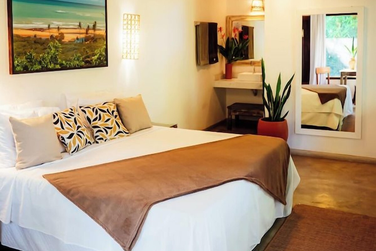 Blackout curtains, iron/ironing board (on request), free WiFi