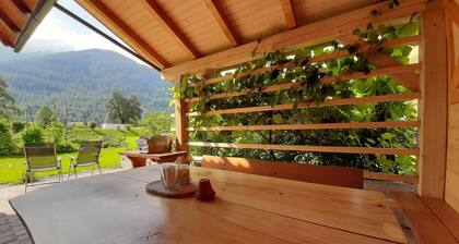 Chalet Pr'Dobravc, avec grand jardin, prĂšs du lac Bohinj et du parc Triglav