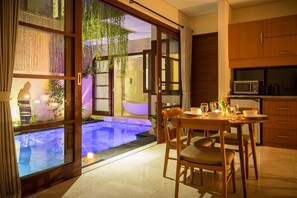 Dining - 2BR Villa, Near Padma Beach - W/DAILY HOUSE KEEPING!  (Seminyak)