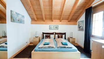 3 chambres, coffres-forts dans les chambres, chambres insonorisées