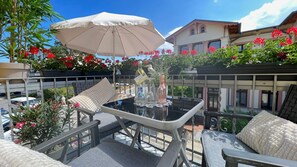 Outdoor dining - Apartment 2 OG - Villa Trautes Heim (Heringsdorf)