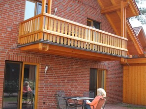 Outdoor dining - Suite Marc 11 UL with terrace (SO) - Usedom Suites 11***, beach 100 m (Karlshagen)
