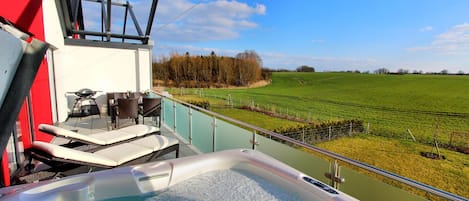 Bain à remous extérieur