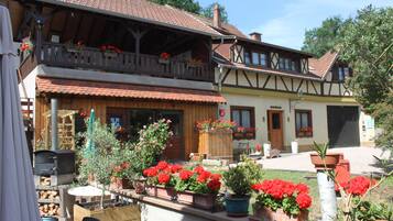 Fassade der Unterkunft