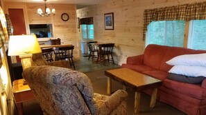 Smart TV, DVD player, books