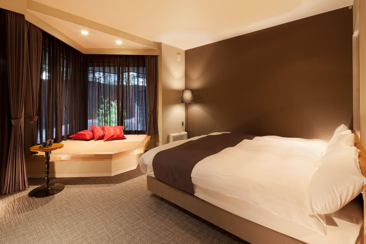 japanese western style forest room annex | 1 bedroom, blackout curtains, iron/ironing board, free wifi