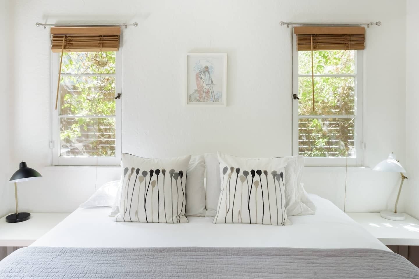 2 habitaciones, ropa de cama hipoalergénica y camas con efecto memoria 