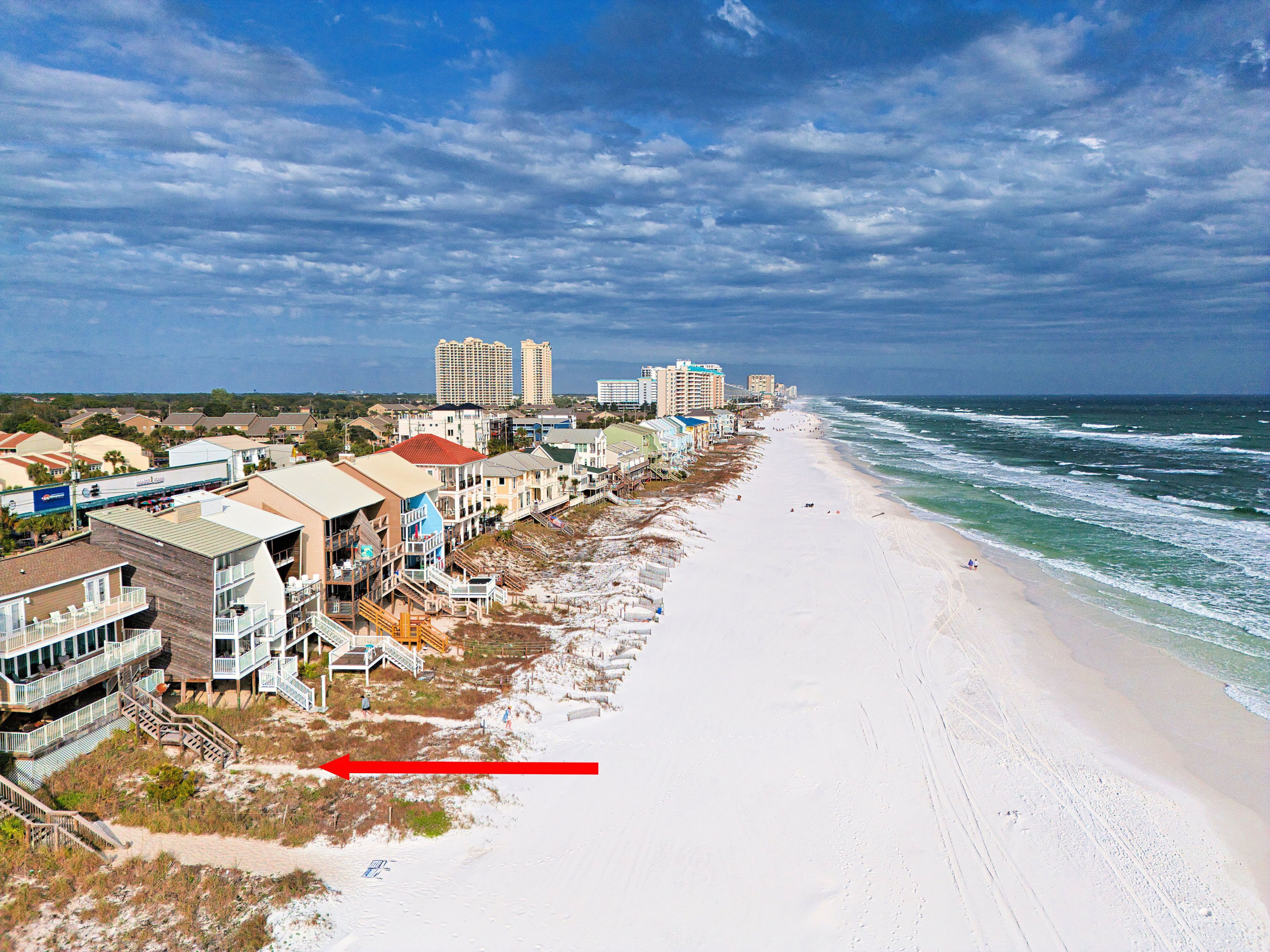 En la playa, toallas de playa