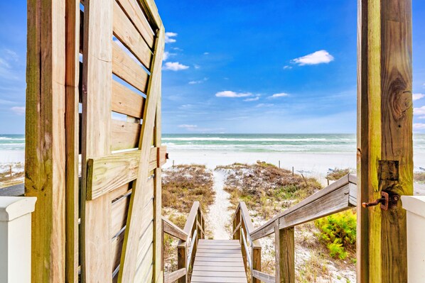 Am Strand, Strandtücher