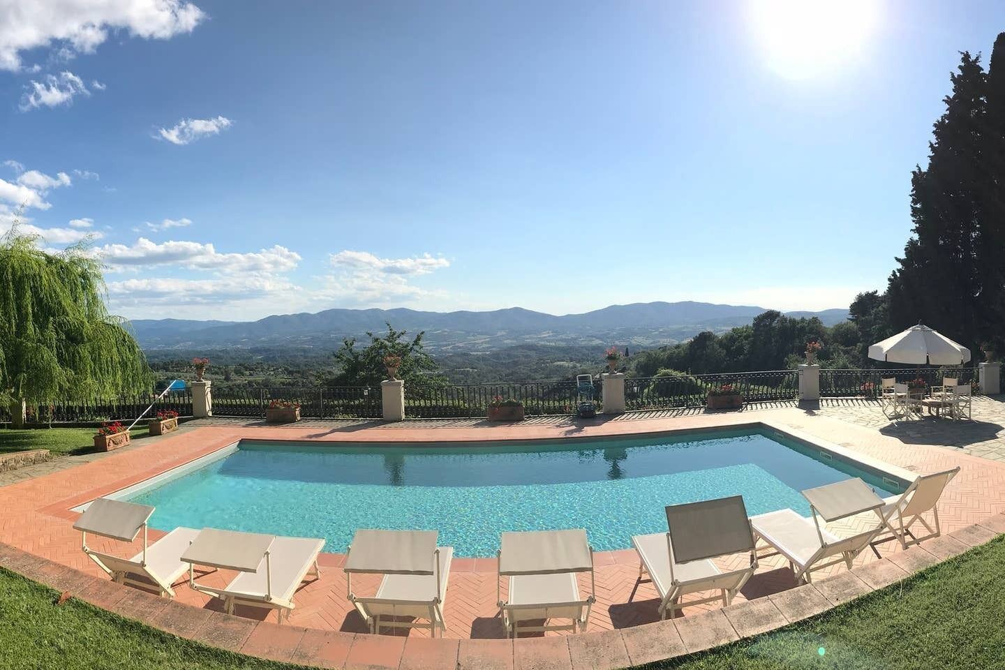 Alberca al aire libre 