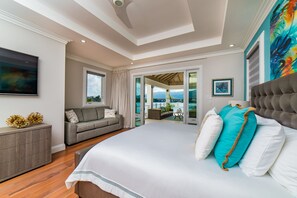 5 bedrooms, in-room safe, iron/ironing board, travel crib - 5 BDR LUX MODERN BEACHFRONT VILLA PRIVATE INFINITY POOL & OCEAN VIEWS STAFF (Montego Bay)