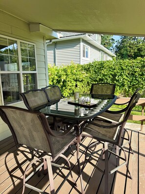 Opções para refeição ao ar livre