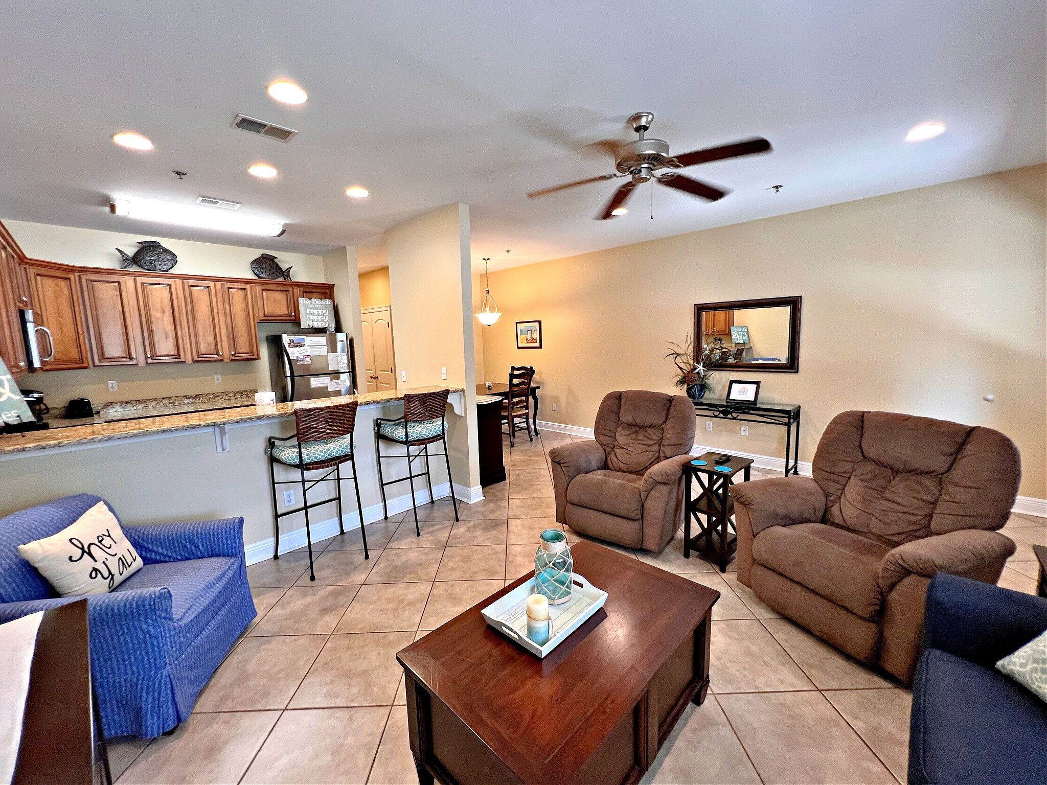 Televisión y reproductor de DVD 