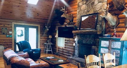 Amazing Secluded Mountain Cabin @ Shenandoah Nat. Park, retkeilyreitit ja kalastus