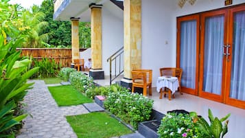 Quarto casal superior, vista para o jardim | Parte interna
