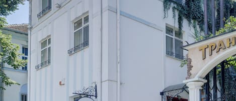 Fassade der Unterkunft