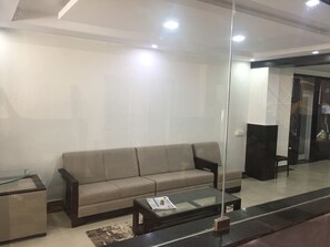Lobby sitting area