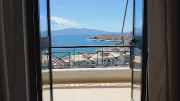Classic Double Room, Sea View | Balcony view