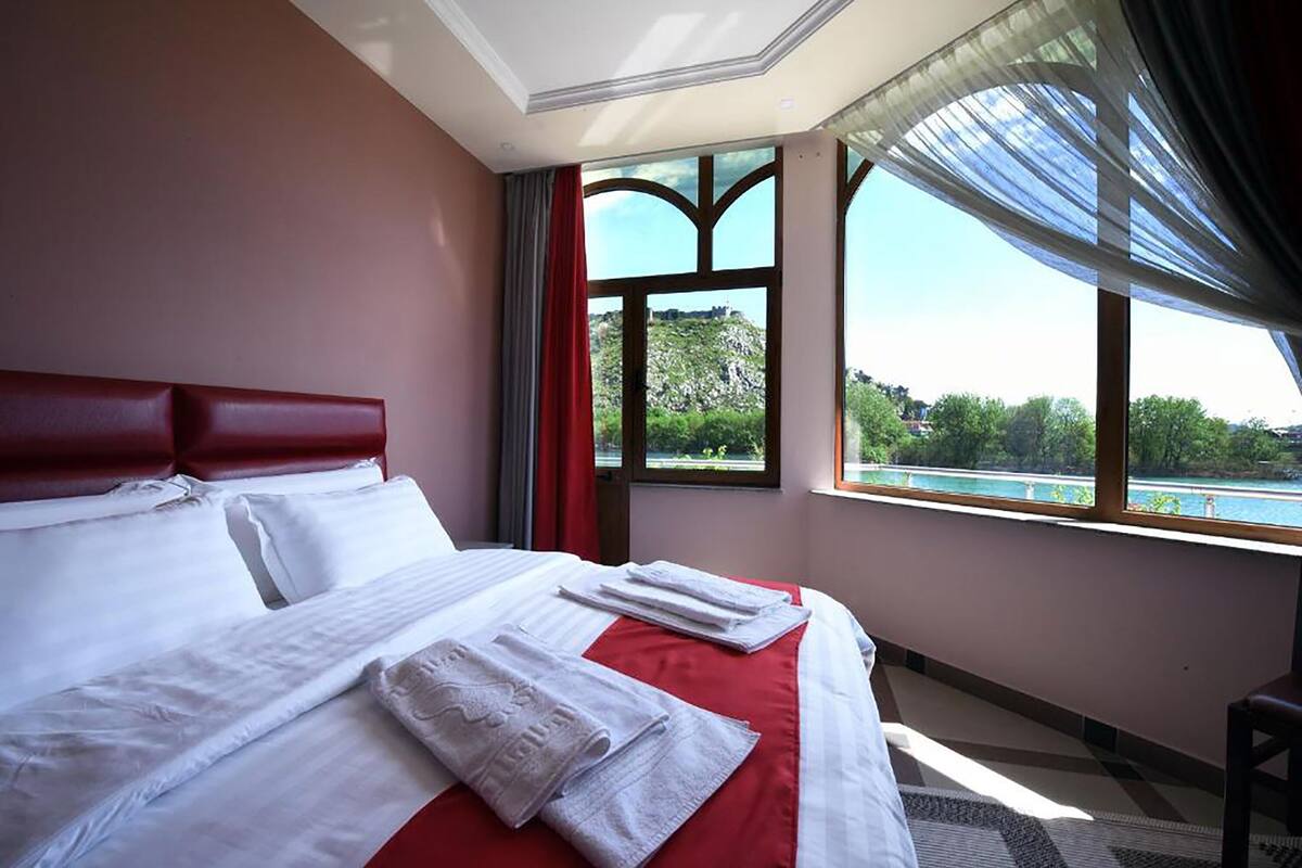 Chambre Double, balcon