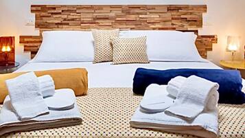 Luxury-Doppelzimmer (Cielo) | Hochwertige Bettwaren, Daunenbettdecken