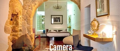 Chambre Quadruple Luxe (Vasca) | Literie de qualité supérieure, couette en duvet d'oie