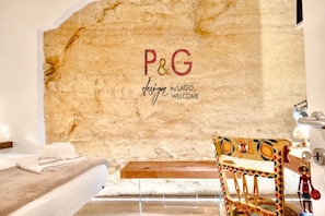 Luxury Double Room (Roccia) | Premium bedding, down duvets, memory-foam beds, minibar