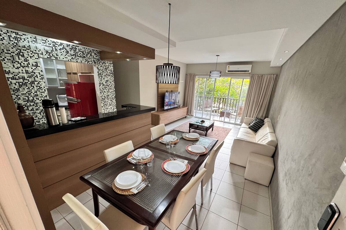 Classic Apartment | Living area | 22-inch TV with digital channels