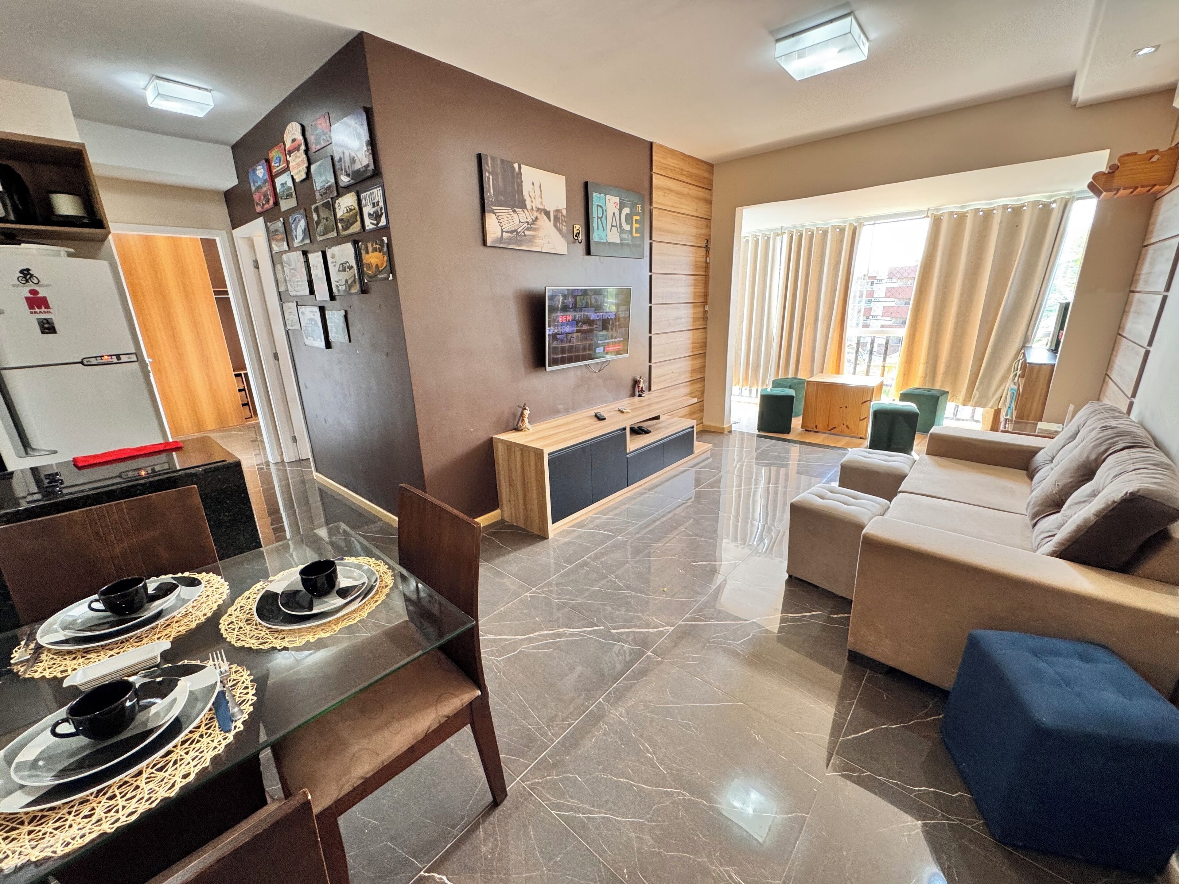 deluxe apartment | living room | 22-inch tv with digital channels