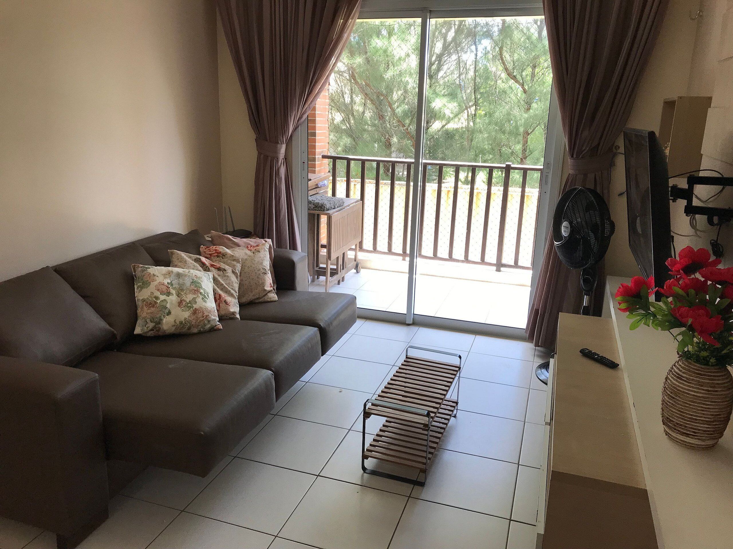 comfort apartment | living area | 22-inch tv with digital channels