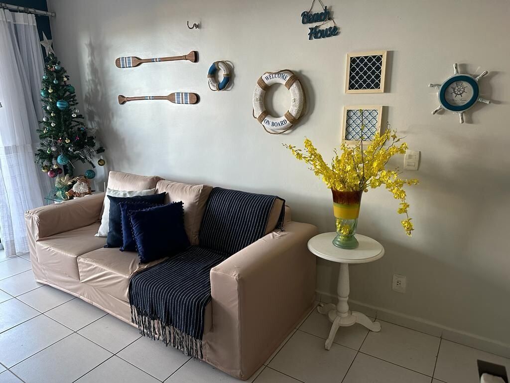 deluxe apartment | living area | 22-inch tv with digital channels