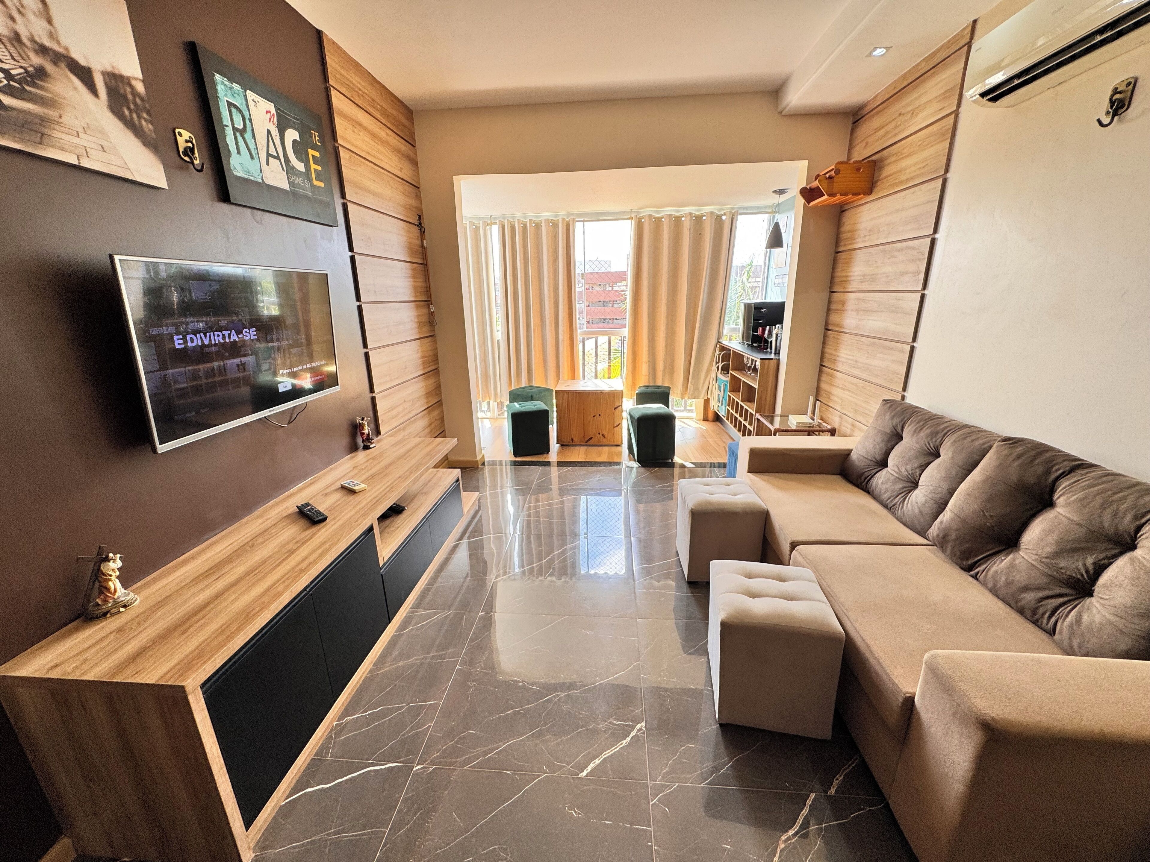 deluxe apartment | living room | 22-inch tv with digital channels