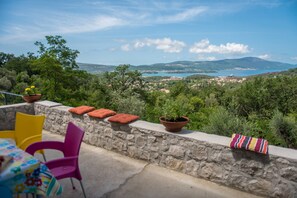 Apartment, 2 Bedrooms, Terrace, Sea View | 1 bedroom, desk, soundproofing, iron/ironing board - Sunset Holiday Home (Kotor)