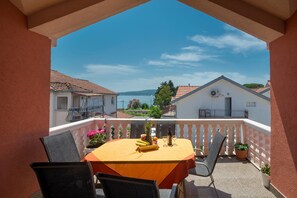 Comfort Apartment, 2 Bedrooms, Sea View (6) | Terrace/patio - Apartments Tasija (Tivat)