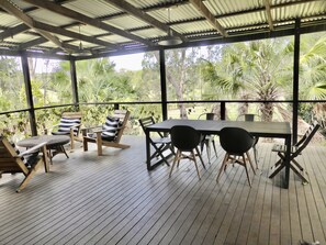 Casa de campo design, 3 quartos, cozinha, vista para o jardim | Terraço/pátio