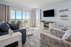 TV - RainTree Villas Oceanfront Condo (North Myrtle Beach)