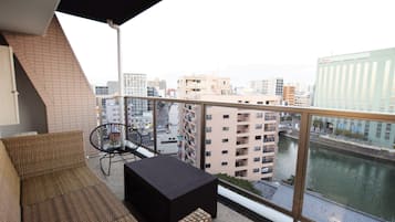 Vue depuis le balcon