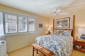 1 bedroom, in-room safe, iron/ironing board, free WiFi