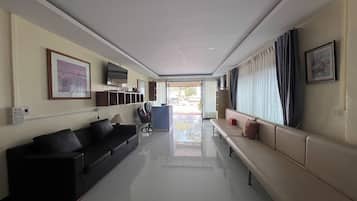 Sala de estar en el lobby