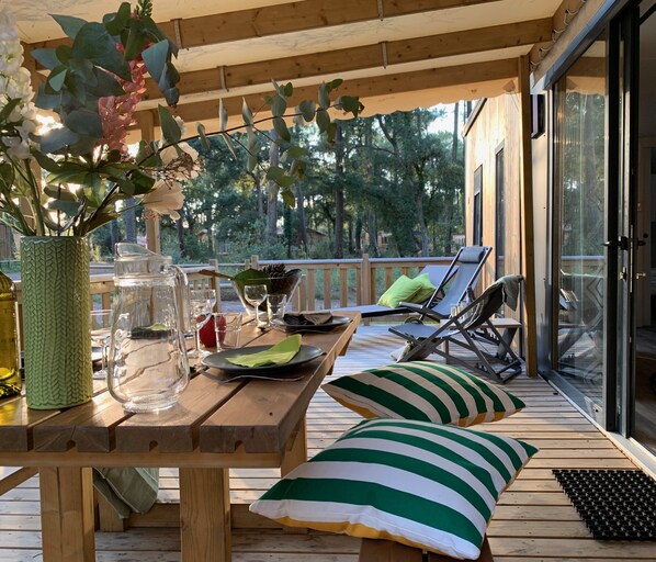 Premium cottage | Terras