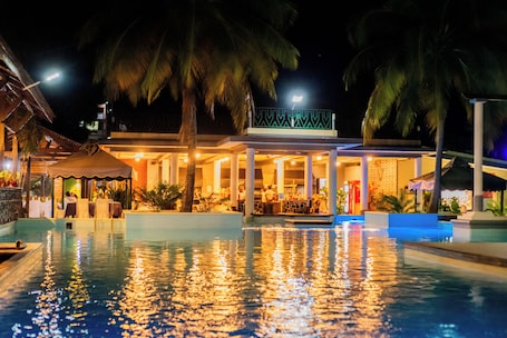 Vistas para a piscina