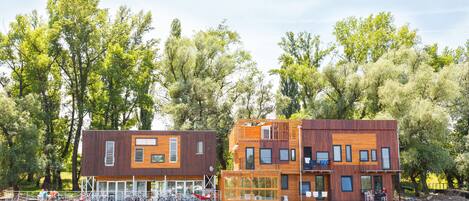 Fassade der Unterkunft