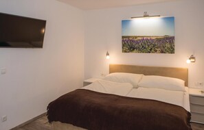 1 camera, Wi-Fi gratuito, lenzuola