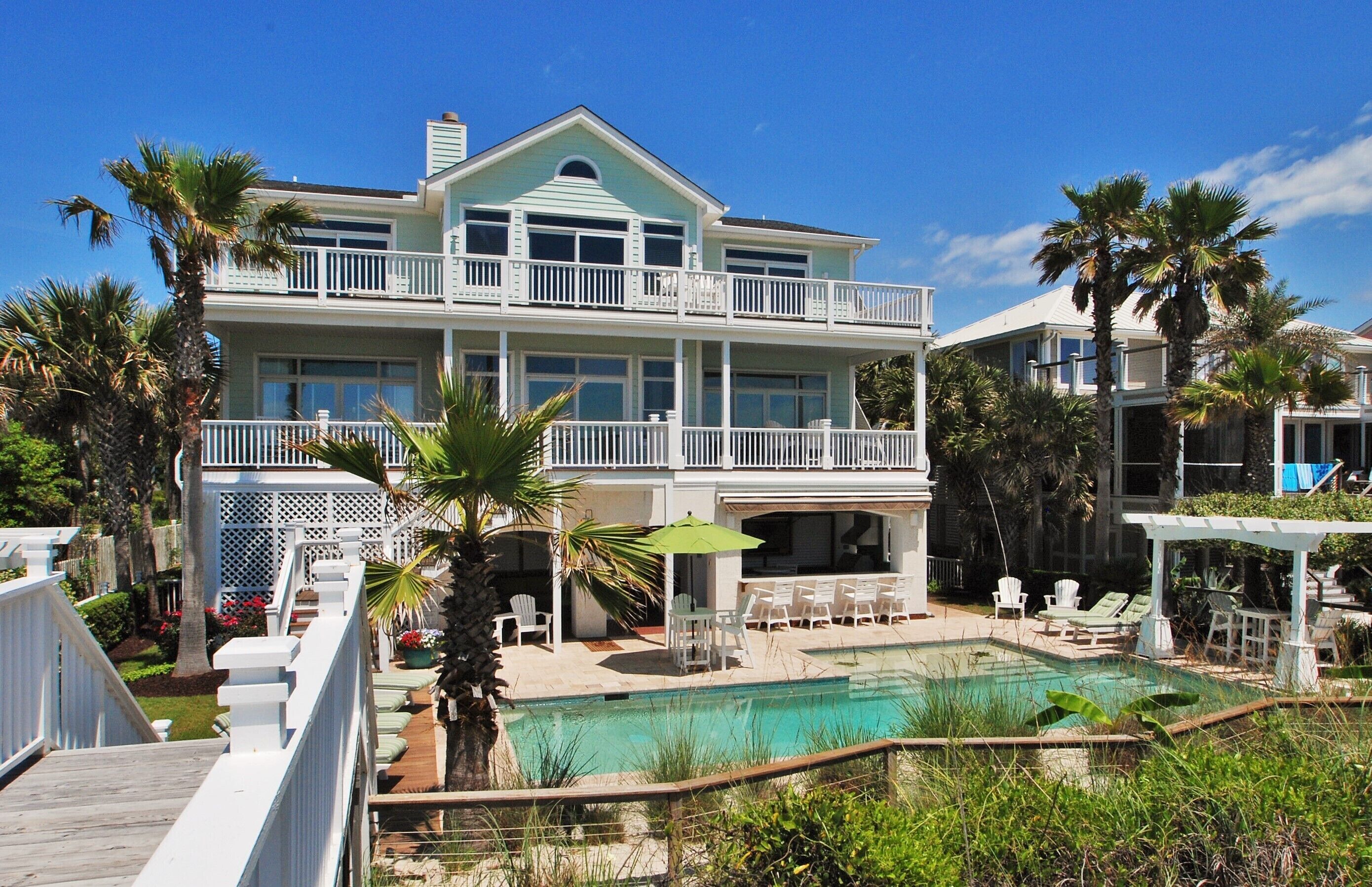 Udendørs pool, opvarmet pool