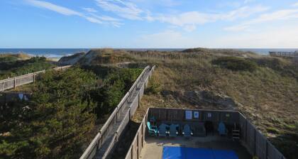 8313 Old Oregon Inlet Rd, OceanFRONT Piscine privée / Baby-foot / Espace pour animaux de compagnie